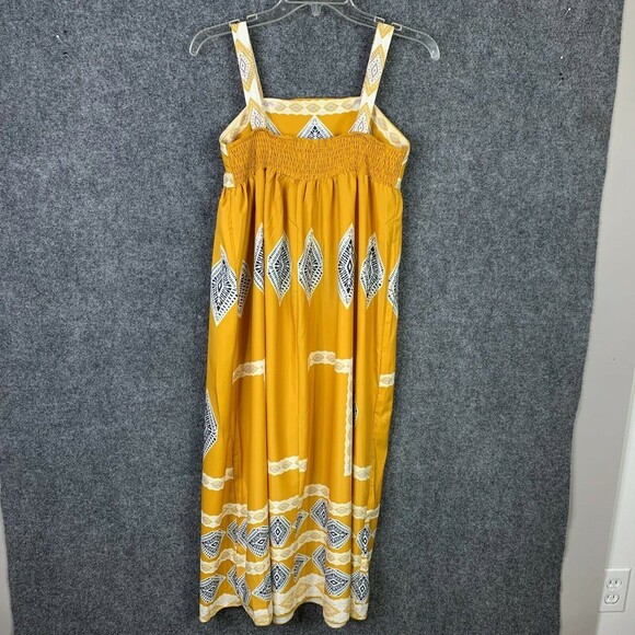 Unbranded Silky Maxi Dress Empire Waist Strap Top Elastic Back Pull-over - Picture 3 of 8